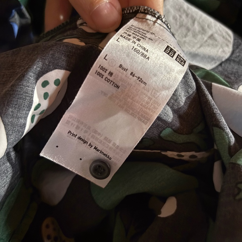 Marimekko by UNIQLO Cotton A-Line Sleeveless Dress - Picture 9 of 10